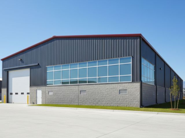 Galpón Industrial de estructura metálica