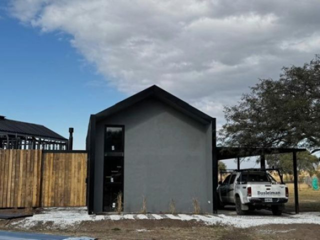 Casa de estructura metálica